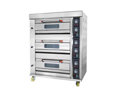 VIGEVR commercial bakery equipment gas oven 1 deck 2 trays