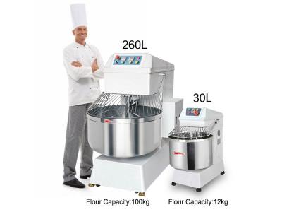 Durable and easy to clean baking equipment 12.5kg 35l spiral dough mixer amasadora dough k