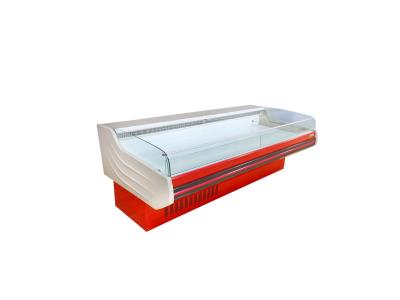 Supermarket Fresh Meat Display Cabinet Meat Serve Over Counter Cooler