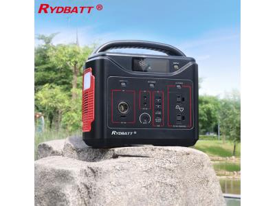 600Wh Portable Power Station LiFePO4 Battery Backup 220V 500W Pure Sine Wave AC Outlets