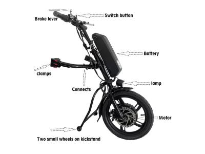 New Fashion cnebikes high speed 36v 500w foldable electric handcycle for manual wheelchair