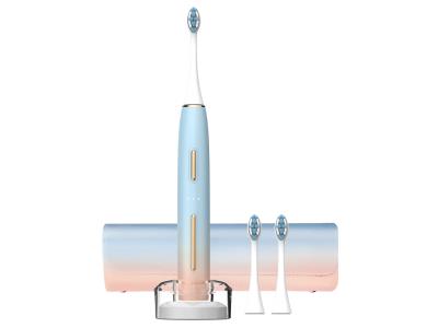2022 New Smart Whitening Wireless Charging Pressure Sensor Sonic Electric Toothbrush