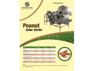 Henning Saint peanuts color sorter
