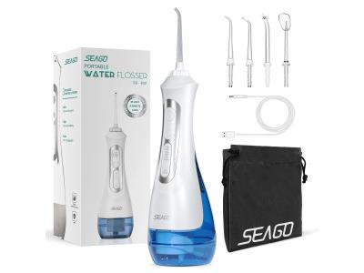 Seago SG-833 Portable Water Flosser Cordless Oral Cleaner Dental Irrigator