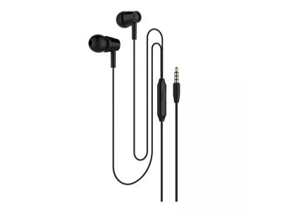 In ear headphones wired with Wired headset microphone call karaoke game music subwoofer