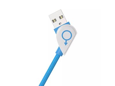 1 m Creative double elbow data cable 1m couple charging cable is suitable for Android mobi