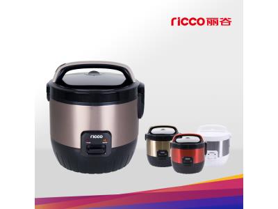 RICCO New design deluxe rice cooker with gary stainless steel body 1.8L rice cooker 10cups