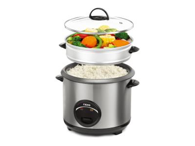 Electric Stainless Steel Body Cylinder Rice Cooker with CE/GS/CB/ETL Certificates