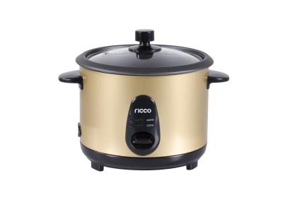 Color stainless steel rice cooker with straight body