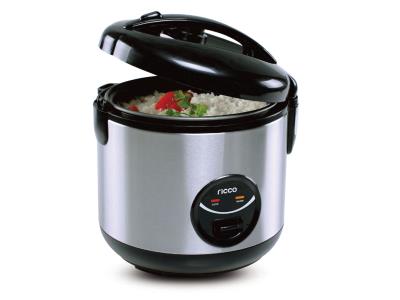 1.8L 700W  Deluxe electric rice cooker with stainless steel body 10 cups rice cooker