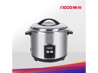 1.8Lstainless steel straight body rice cooker with stainless steel inner pot