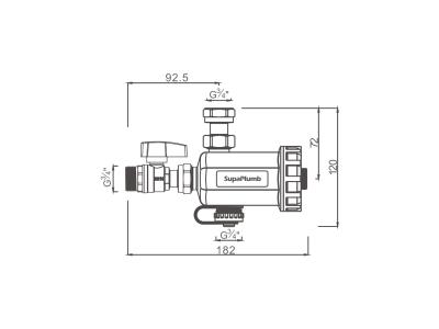 magnetic dirt separator