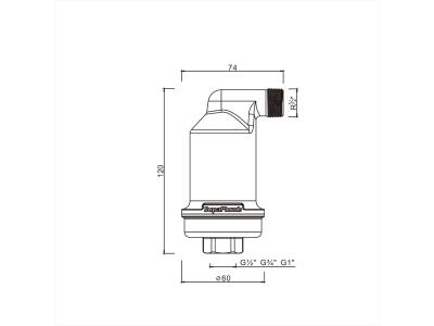 Automatic air vent