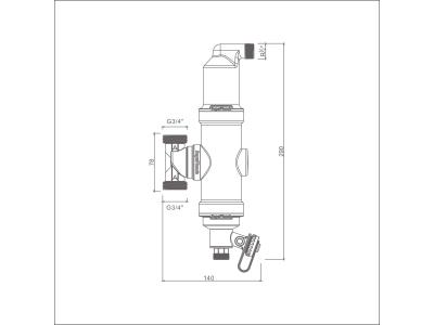 Airdirt separator