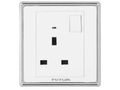 Futina A20 UK standard switch and socket for wholesale