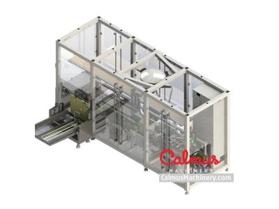 Monoblock Case Packer Cartoning Machine for Packaging Stand Up Pouches