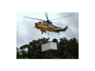 HELICOPTER HOISTING DRILLING RIG