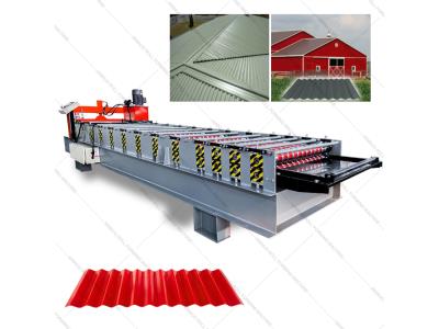 corrugated iron sheet making aluzinc roll forming machine