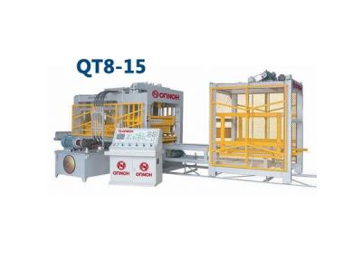 QT8-15 automatic cement block forming machine paver interlock brick making machine