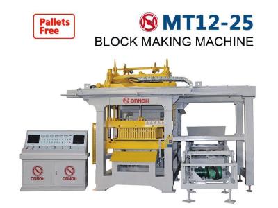 pallets free block machine - ONNOH MT12-25 pallet free brick machine