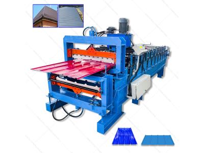 double layer equipment for metal sheeting double layer roll forming machine botou city