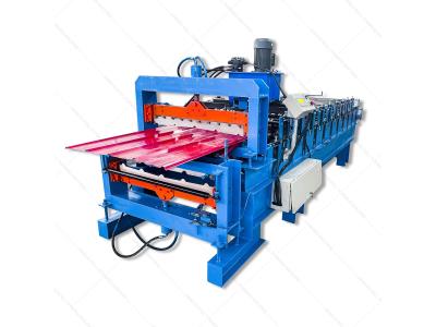 double layer equipment for metal sheeting double layer roll forming machine botou city