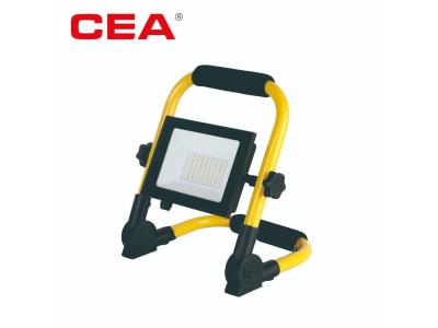 portable led flood light,50W with handle,2 meter cable and plug, foldable handle