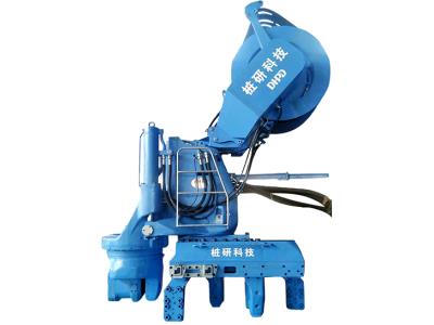 static pressure pile planting machine