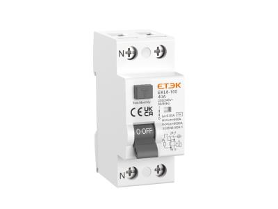 EKL6-100 RCCB ELCB IDR Residual Current Circuit Breaker