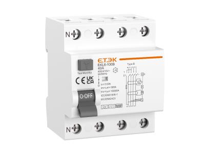 B type RCCB Residual Current Circuit Breaker