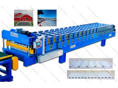 double layer roof panel double decker roll forming machine