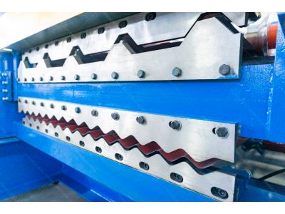 Double Layer Roll Forming Machine Wall Panel Tile Making Machine 
