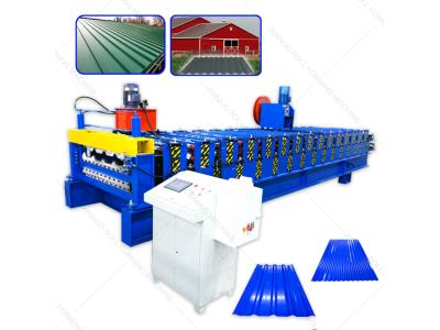 Double Layer Roll Forming Machine Wall Panel Tile Making Machine
