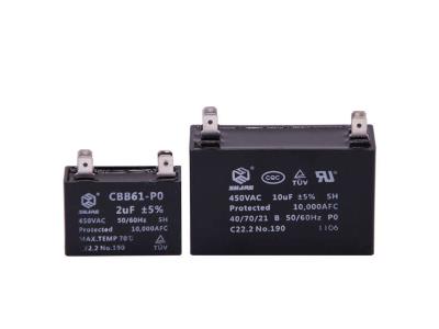 cbb61 1.5uf 400v capacitor fan capacitor CBB61 Metallised Polypropylene film Capacitor