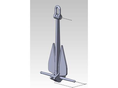 Danforth Type High Holding Power Anchor