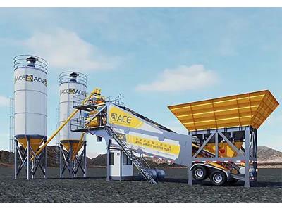 YHZS Mobile Concrete Batching Plant