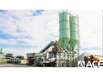 Belt Conveyor Concrete Mixing Plant