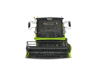 Hybrid Longitudinal Flow Wheat Wheeled Combine Harvester