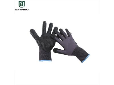 HDP1032DOTS - 15G Foam Nitrile Coating Gloves - HDP1032DOTS