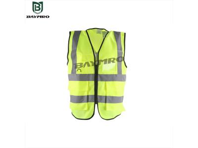 BDP101 - CE EN20471 Reflective Vest Zipper - BDP101