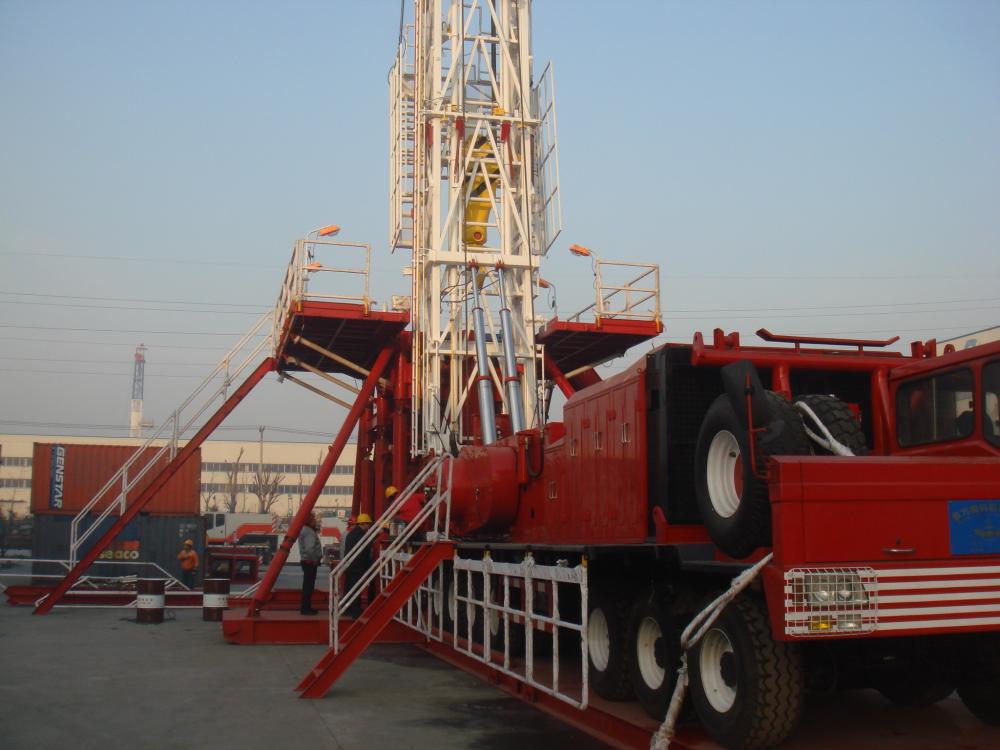 Truck mounted Drilling Rig 750hp
