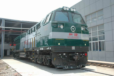 locomotive hxn5 mainline ac transmission diesel