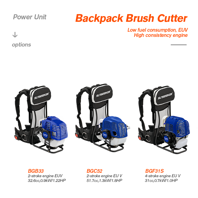 31cc 4-stroke Backpack Brush Cutter