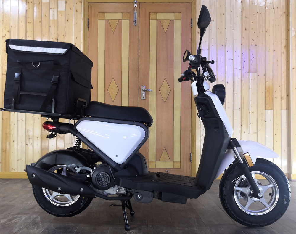 Sanyou New Model Take Delivery with Big Box Gasoline Scooter