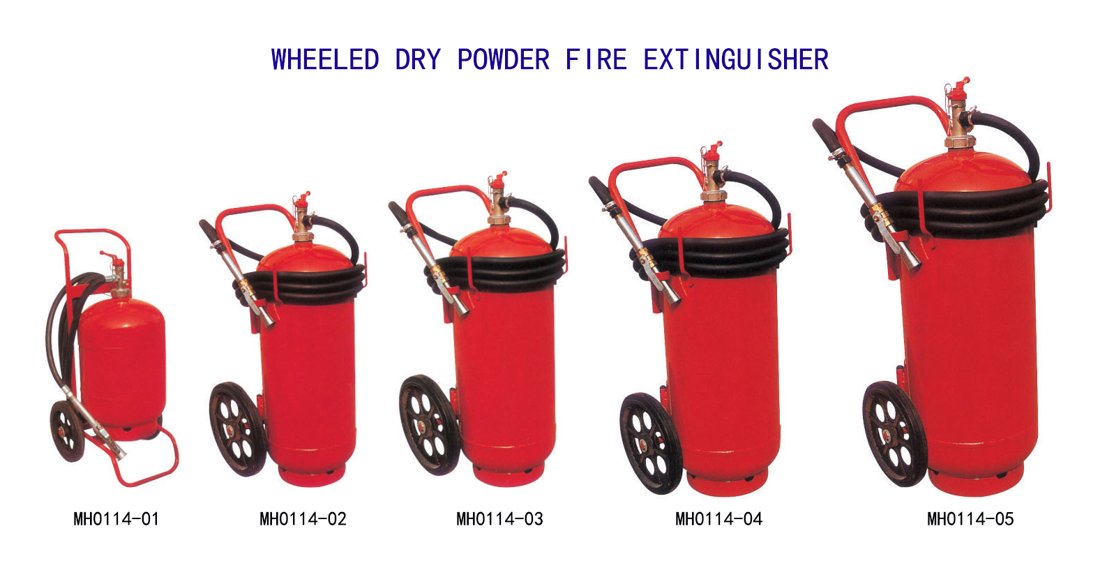 Wheeled Dry Powder Fire Extinguisher