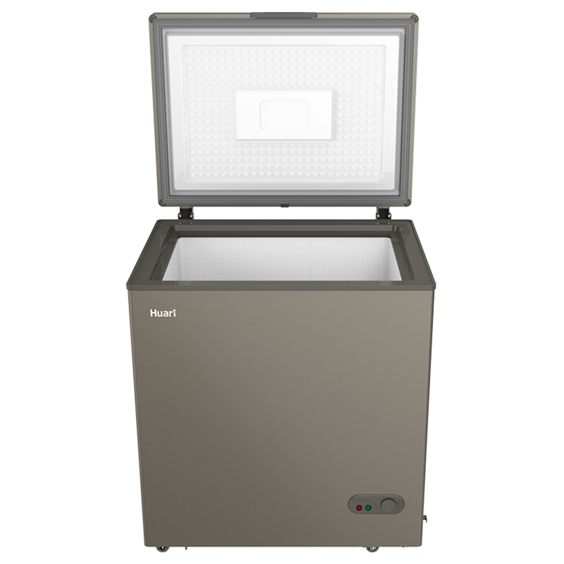 Huari BC/BD-161AYE 161L fridge and freezer temperature transfer glass panel chest freezer
