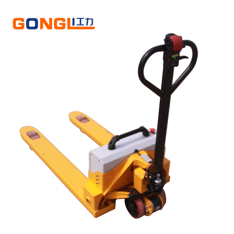 Semi electric pallet truck