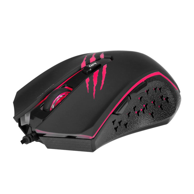 XTRIKE Rainbow color high level DPI wired gaming mouse