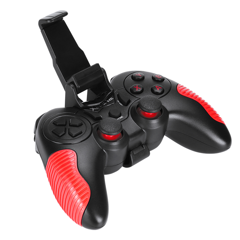 XTRIKE Functional bluetooth gaming pad with phone holder
