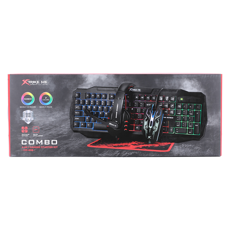 OEM 4-in-1 wired gaming combo